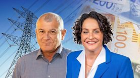 עדי לויתן, מנכ"לית אנלייט, ועוזי לוי, מנכ״ל מבנה, צילום: טל שחר, איל תגר, shutterstock