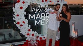 מתן ואילנה, צילום: מסך טוויטר של עינב צנגאוקר