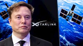 אילון מאסק וסטארלינק, צילום: shutterstock, ויקיפדיה/ Gage Skidmore