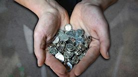 שקלים, צילום: פלאש 90/ חיים גולדברג