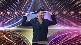 נועם בתן הזוכה בכוכב הבא לאירוויזיון, צילום: פלאש 90/ יעל אבס גויסקי