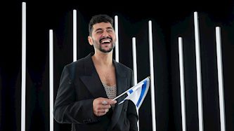 נועם בתן הזוכה בכוכב הבא לאירוויזיון, צילום: פלאש 90/ יעל אבס גויסקי