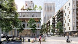 רובע האקליפטוס בהוד השרון, צילום: הסטודיו חברה הכלכלית לפיתוח ישראל