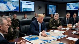 טראמפ תקיפה, צילום: אילוסטרציית בינה מלאכותית