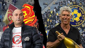 מיטש גולדהאר וג'קי בן זקן, צילום: אורן בן חקון, דני מרון / פלאש 90