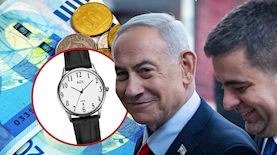 בנימין נתניהו - שעון "עדי", צילום: shutterstock,  חיים גולדברג פלאש 90