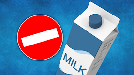 איסור מכירת חלב עמיד, צילום: shutterstock