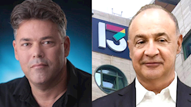 לן בלווטניק ומזכ"ל התנועה הקיבוצית ליאור שמחה, צילום: יחצ, ויקיפדיה, ראובן קפוצינסקי