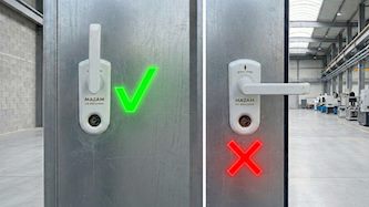 סגירת דלת ממ"ד, צילום: בינה מלאכותית