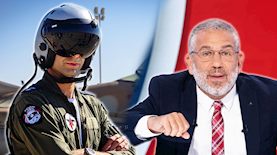 ינון מגל וטייס חיל האוויר, צילום: מסך ערוץ 14, Olivier Fitoussi/Flash90