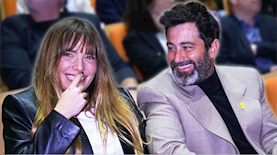 יהודה לוי ודנה פרידר, צילום: מסך גיא פינס, קשת 12