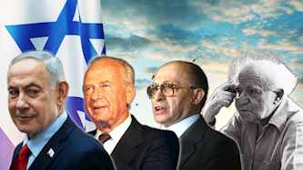 דוד בן גוריון, מנחם בגין, יצחק רבין, בנימין נתניהו, צילום: COHEN FRITZ לעמ, KOREN ZIV לעמ, SA'AR YA'ACOV לעמ, Chaim Goldberg/Flash90, shutterstock