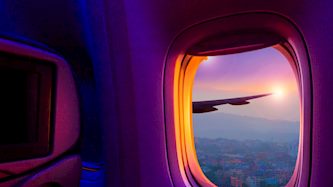 חלון של מטוס, צילום: shutterstock