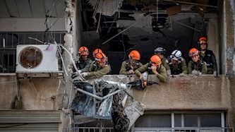 מחלצים מפיקוד העורף. אילוסטרציה, צילום: חיים גולדברג, פלאש 90