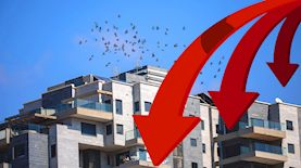 דירות ירידה, צילום: Yonatan Sindel/Flash90