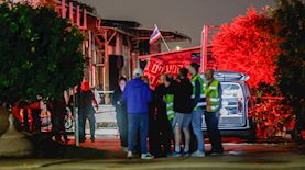 זירת נפילת טיל במושב עדנים, צילום: טל גל, פלאש 90