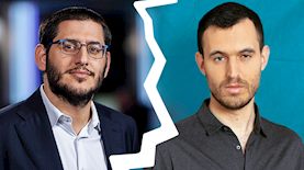 מיכאל האוזר טוב ואבישי גרינצייג, צילום: תומר אפלבאום (Tomer Appelbaum), דניאל בוק