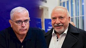 אביגדור ליברמן, רפי בן שטרית, צילום: Tomer Neuberg/Flash90, Avshalom Sassoni/Flash90