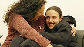 רומי גונן ואימה, מירב לשם גונן, צילום: לשכת העיתונות הממשלתית