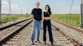 דפנה לנגר ואלון קסל, צילום: עומר הכהן