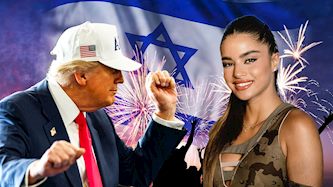 נועה קירל ודונלד טראמפ, צילום: shutterstock, Eclipse media