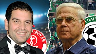 יעקב שחר מול אדמונד ספרא, צילום: קובי גדוען לעמ, יונתן זינדל פלאש 90, מתוך אתר תנועת אור