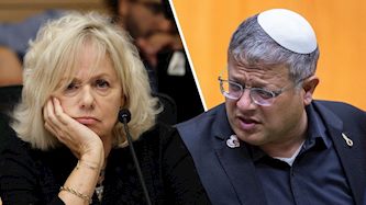 איתמר בן גביר וגלי בהרב מיארה, צילום: פאש 90/יונתן סינדל ובן חכון