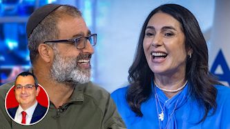 מירי רגב ואברהם זרביב, צילום: פלאש 90/ חיים גולדברג, מסך ערוץ 14