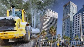 פינוי בהרצליה, צילום: רשות מקרקעי ישראל