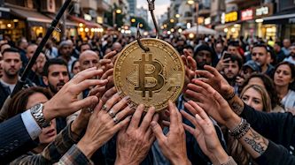 המרדף לביטקוין (אילוסטרציה)