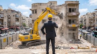 יזם בפינוי-בינוי (אילוסטרציה)