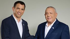 גדי איזנקוט ושאול מרידור, צילום: יחצ