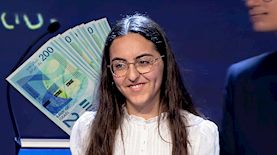 הודיה כהן חידון התנך, צילום: מסך קשת 12