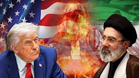איראן וארצות הברית, צילום: Khamenei.ir, shutterstock