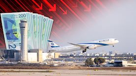 מטוס אל על בנתב''ג, צילום: יוסי אלוני/פלאש 90