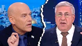 יעקב ברדוגו גיא פלג, צילום: ערוץ 14 חדשות 12 אילוסטרציית בינה מלאכותית