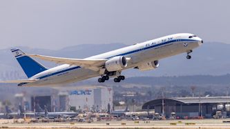 מטוס אל על, צילום: יוסי אלוני, פלאש 90
