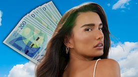 אדל בספלוב בצילומי קמפיין ליראק פריז, צילום: שי פרנקו