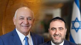 משה ארבל יצחק תשובה, צילום: אלעד מלכה ענבל מרמרי משרד הפנים