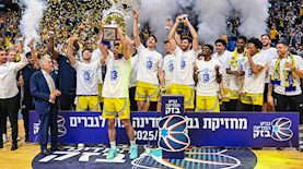 מכבי תל אביב כדורסל, צילום: Flash90