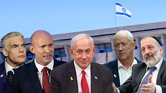אריה דרעי, בני גנץ, בנימין נתניהו, נפטלי בנט, יאיר לפיד, צילום: shutterstock, פלאש 90/ אריה לייב אברמס, מרים אלסטר, פלאש 90/ יונתן זינדל, פלאש 90/ תומר נו, Chaim Goldberg/Flash90יברג,