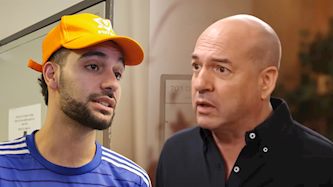 אייל ברקוביץ׳, מרדכי דוד, צילום: מסך כאן 11, טל גל פלאש 90