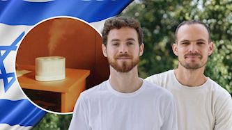 בן פוקסברונר (CEO) וגבי בק (CTO) - Kimba, צילום: באדיבות Kimba