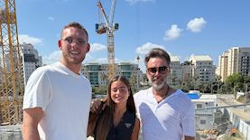מימין לשמאל: ברק רוזן מנכ, צילום: ישראל קנדה