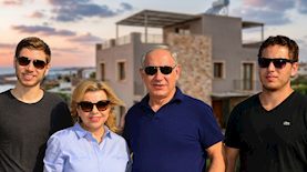 משפחת נתניהו, צילום: קובי גדעון פלאש 90