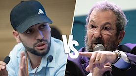 אהוד ברק מרדכי דוד, צילום: אילוסטרציית בינה מלאכותית חיים גולדברג תומר נויברג