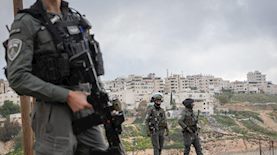 מג"ב באיו"ש, צילום: חיים גולדברג/פלאש 90