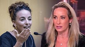 מיקי לוין ועידית סילמן, צילום: יהונתן זינדל פלאש 90, X/ @mikilevin5