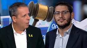 אבישי גרינצייג, רונן צור, צילום: מסך חדשות 12, דניאל בוק
