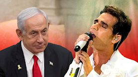 אביב גפן, בנימין נתניהו, צילום: shutterstock,Chaim Goldberg/Flash90